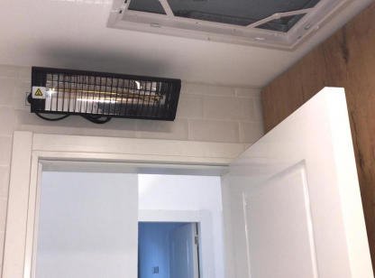 ⁦תנור חימום אינפרא אדום SmartAir Sun 2000W R.C עם שלט רחוק⁩ – תמונה ⁦4⁩