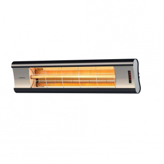 מנורת חימום אינפרא אדום קרבון AERO S 2500W- עם שלט ו- 4 עוצמות משתנות